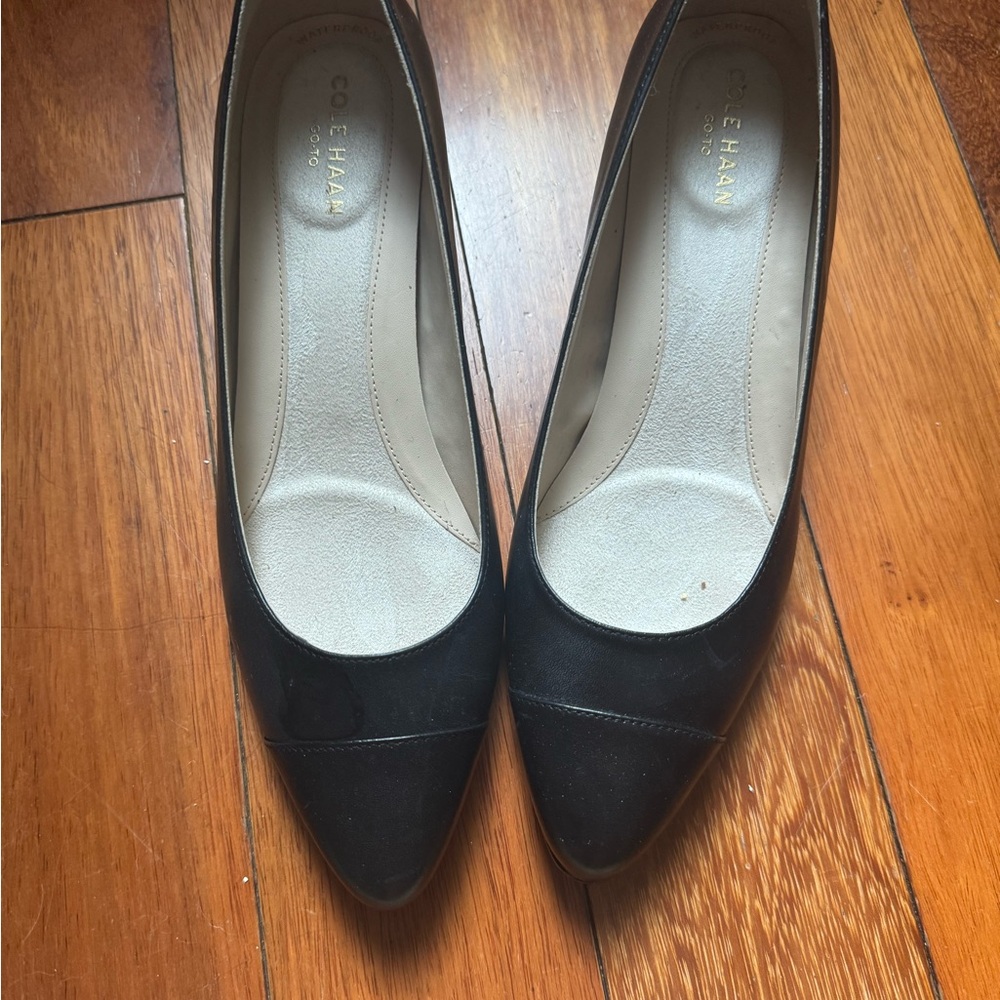 Cole Haan Leather. Pumps. Worn only inside. Size 7.